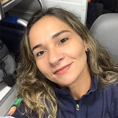 Instrutora Enfermeira Jacqueline Dutra Nascimento Moreira